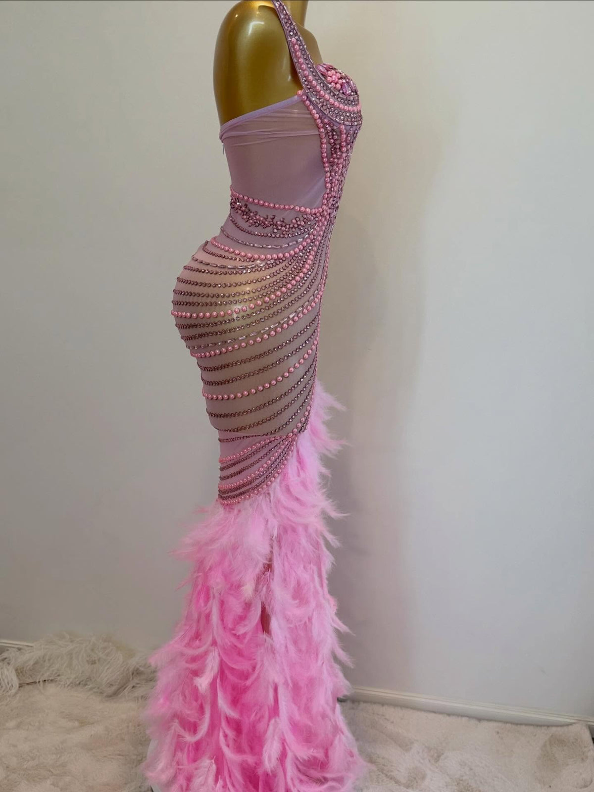 Pearl feather Luxe