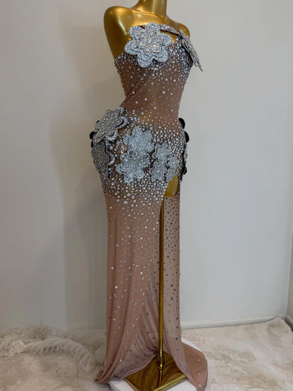 Silver Mirage Gown