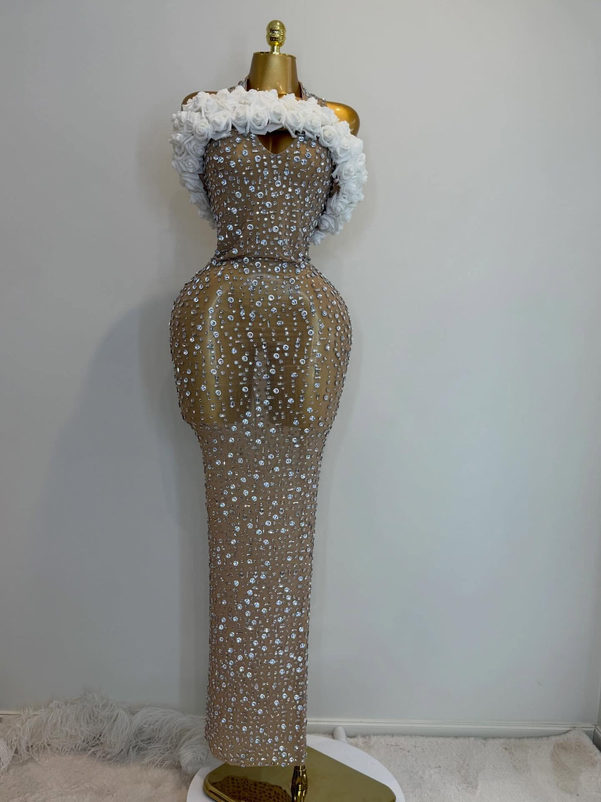 Rossy Ruffle Gown