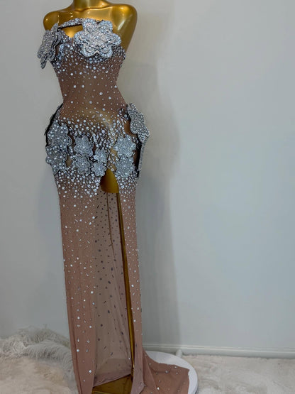 Silver Mirage Gown