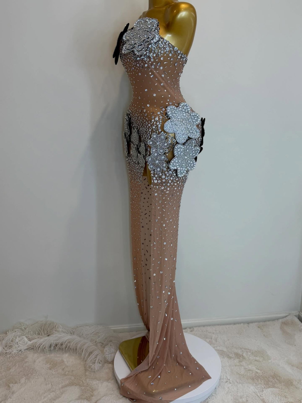 Silver Mirage Gown