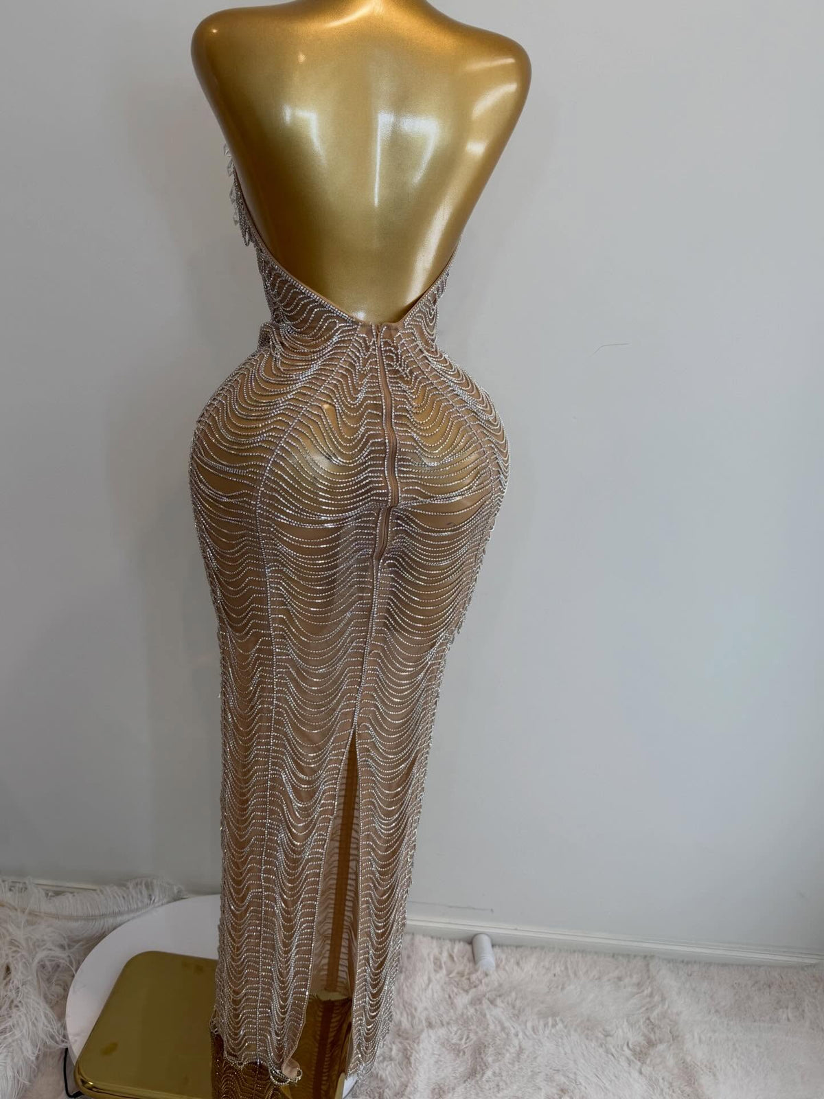 Crystalline dress