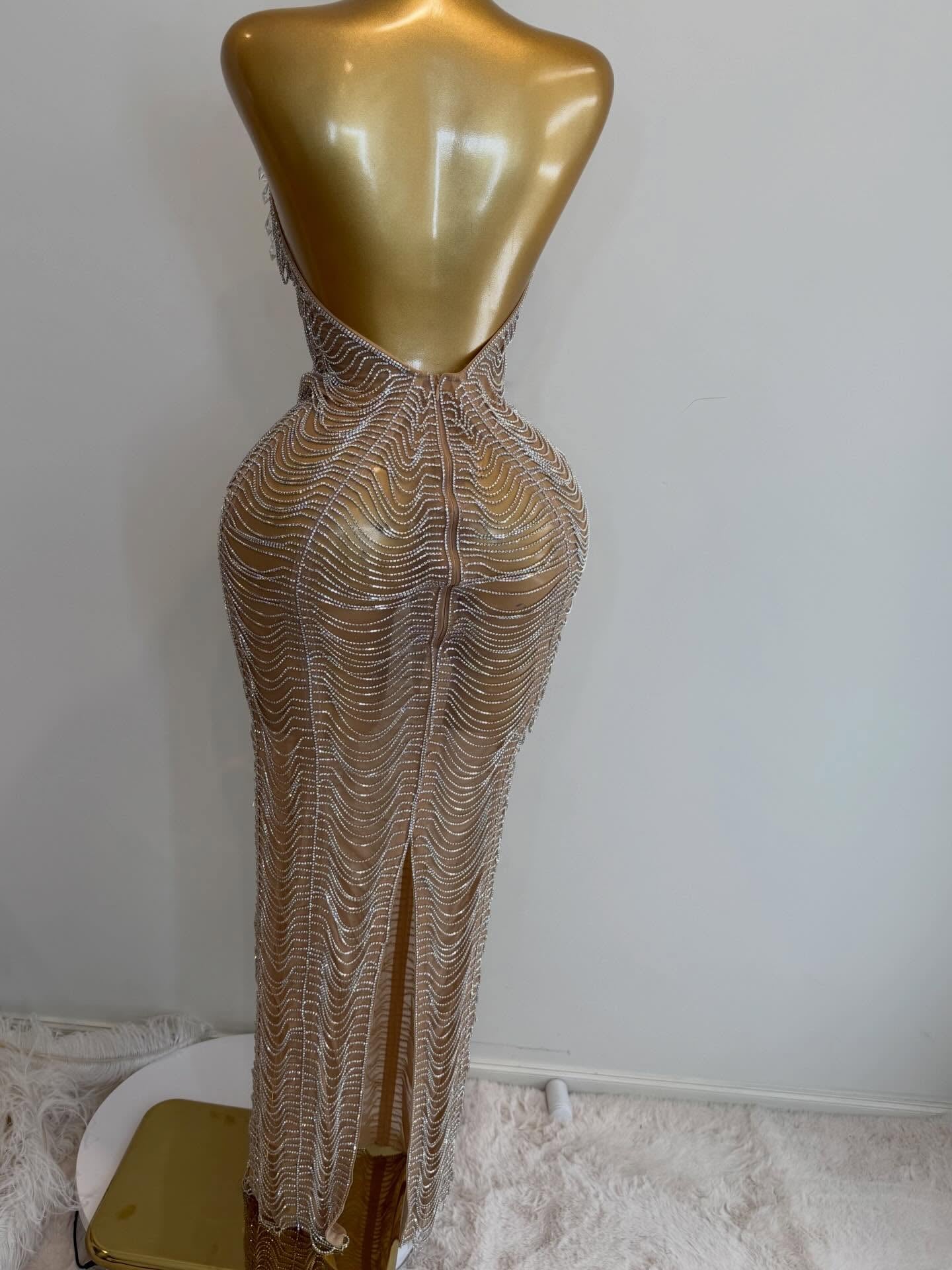 Crystalline dress