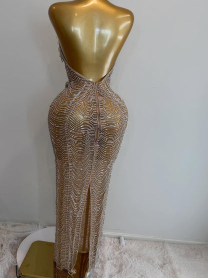 Crystalline dress