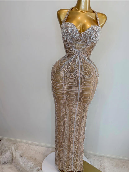 Crystalline dress
