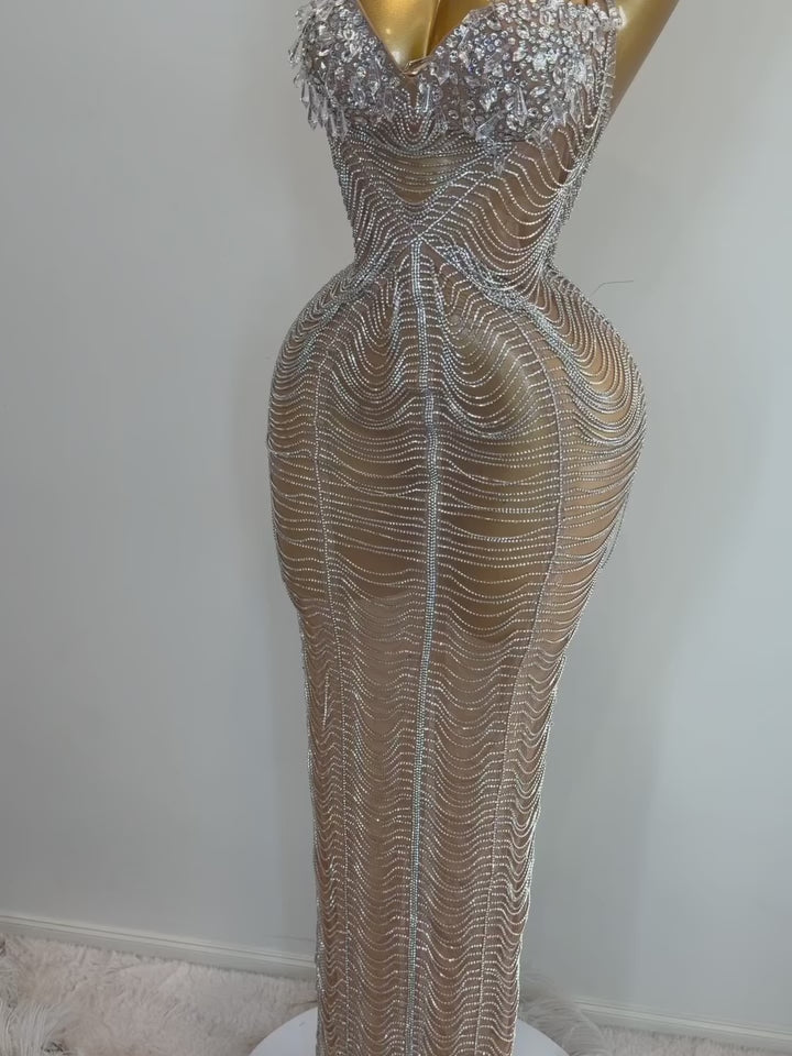 Crystalline dress
