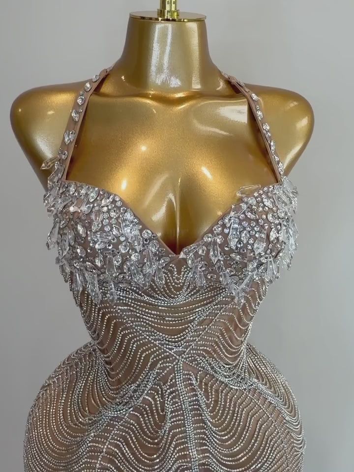 Crystalline dress