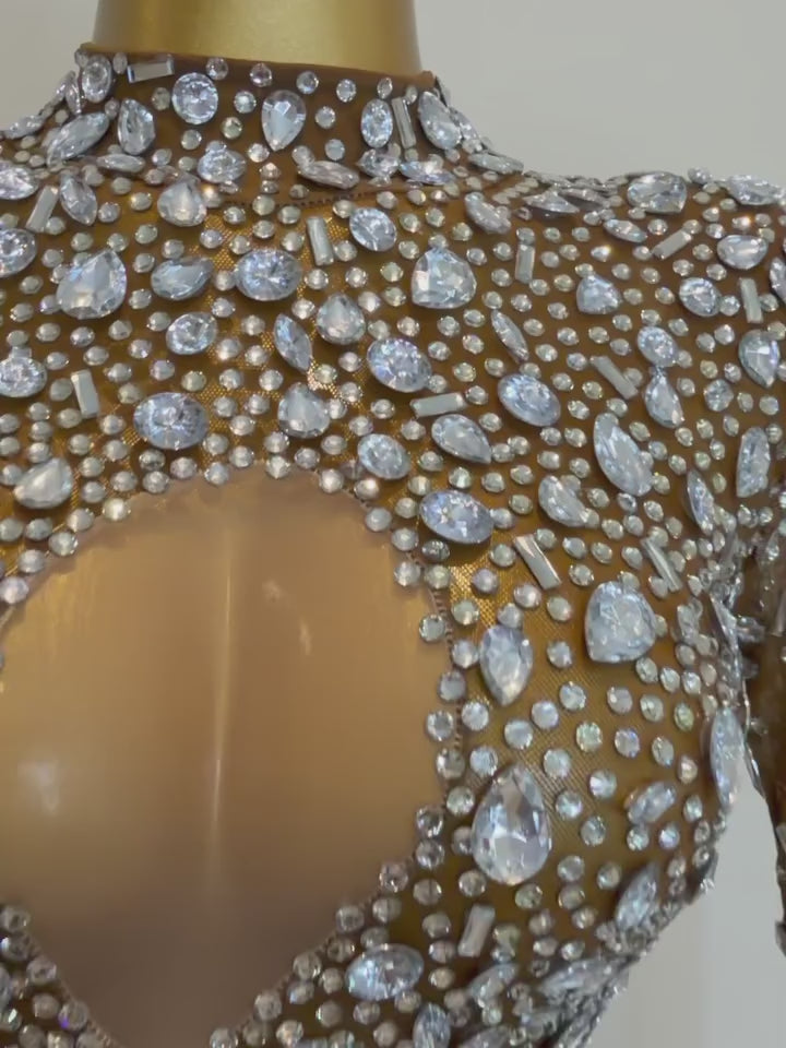 Gilded Cocoa Dress